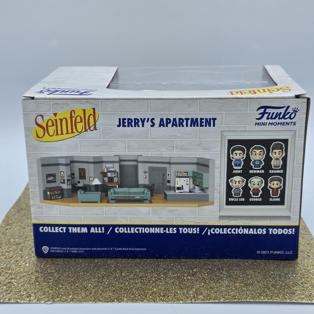 Funko Mini Moments Seinfeld Jerry's Apartment Uncle Leo Vinyl Figure Set - Picture 4 of 7